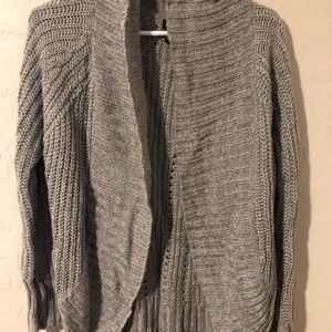 Grey cardigan